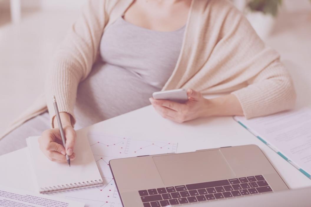Close-up of a motion graphics timeline with layered keyframe tracks